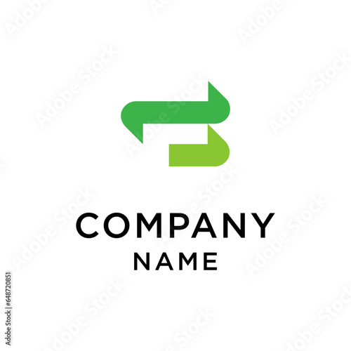 letter f with wing illustration.initial F for fly logo