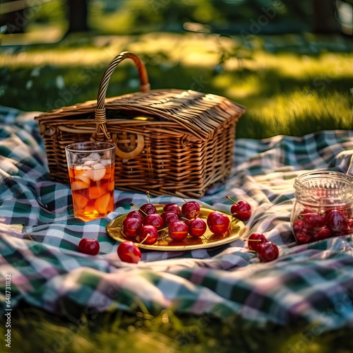 Picnic Bliss: A Day in the Park,picnic in the garden,picnic in the park