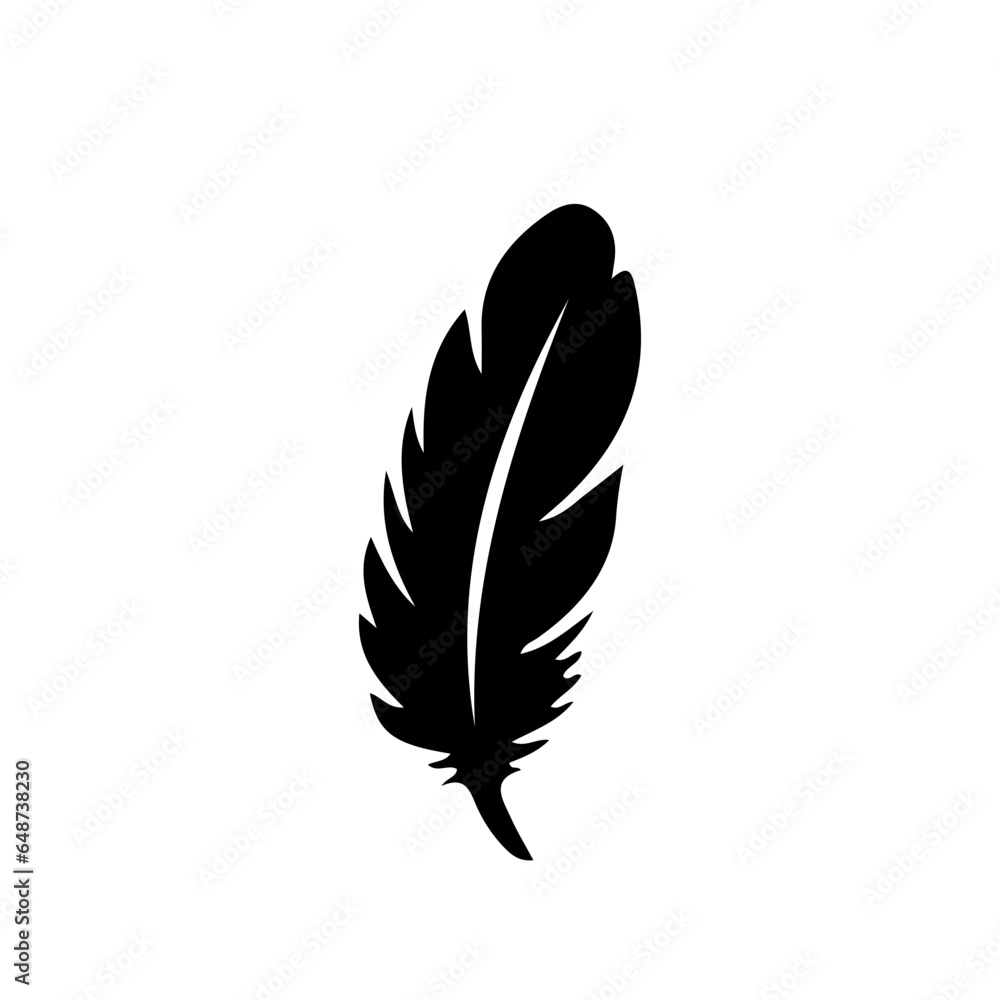 Obraz premium feather logo