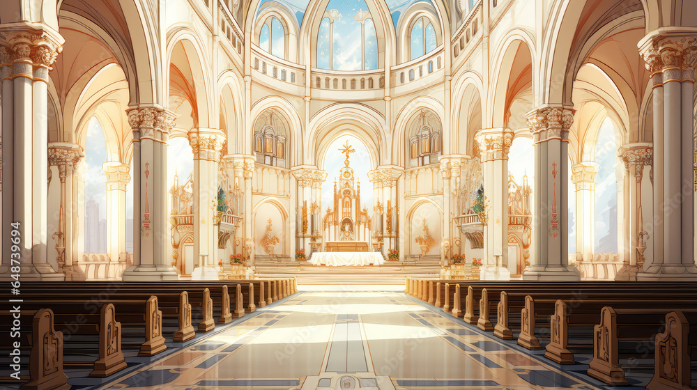 Beautiful Church Illustrations for Your Project Needs