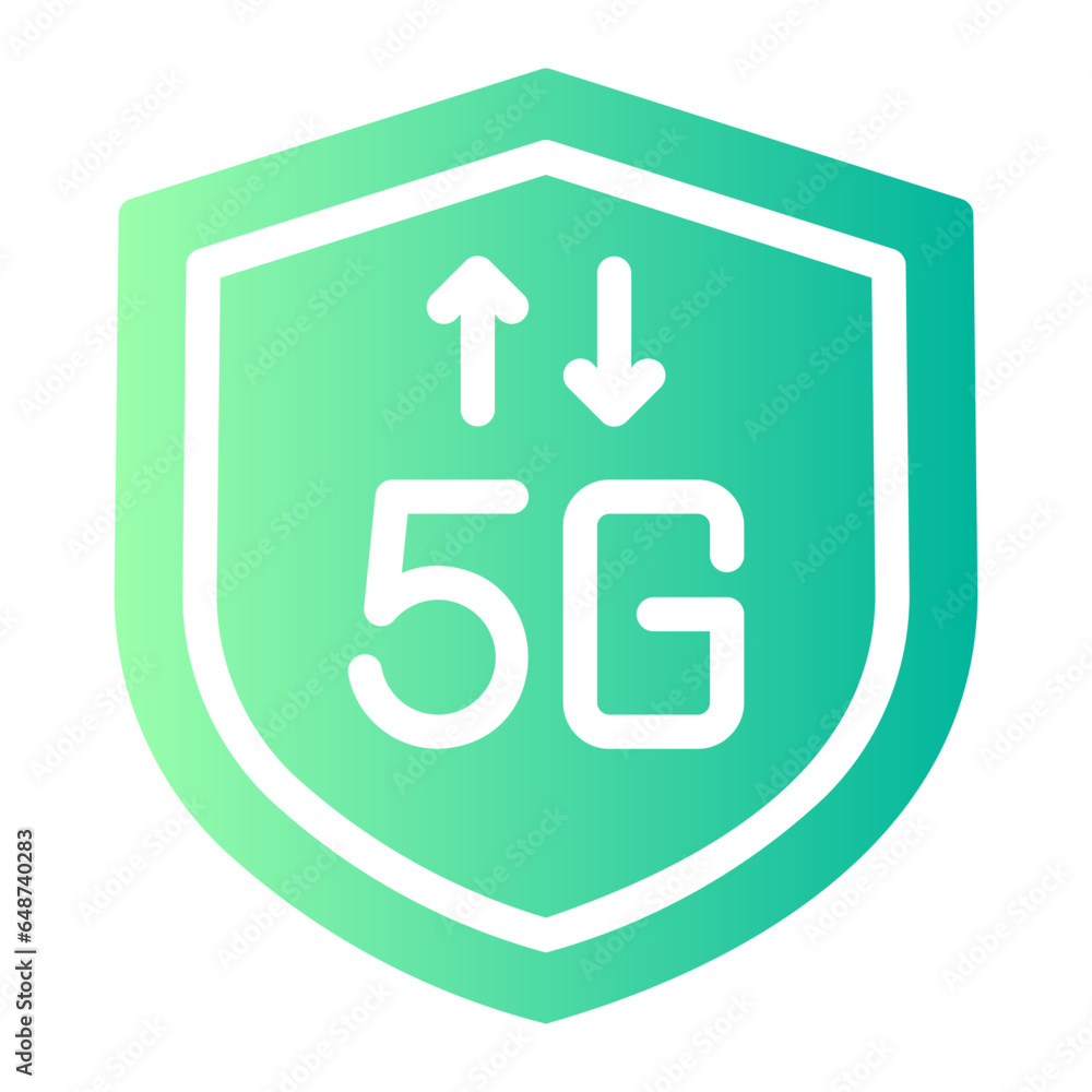 shield gradient icon shield gradient icon