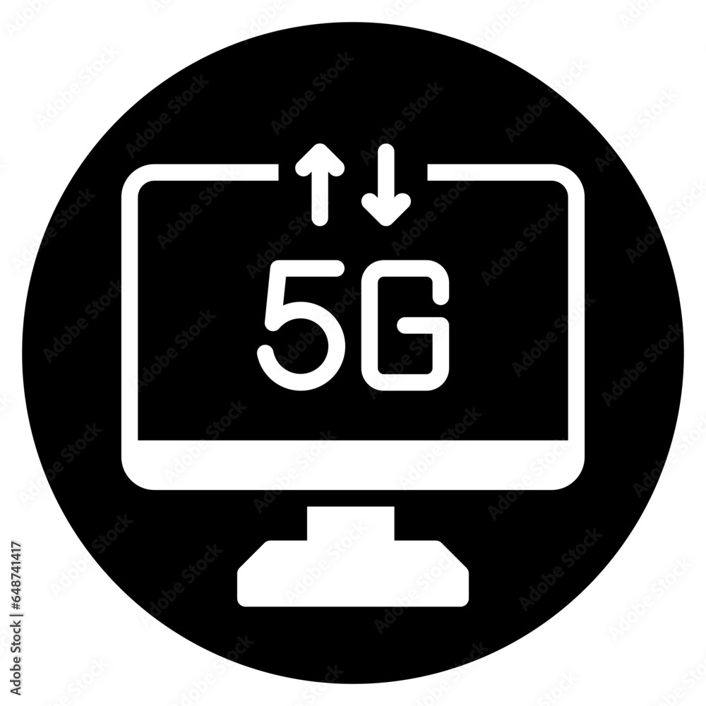computer glyph icon computer glyph icon