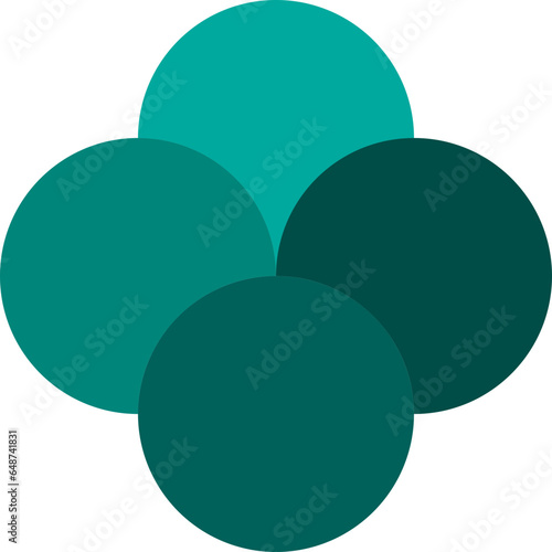 파워포인트 구성 디자인 요소 벡터