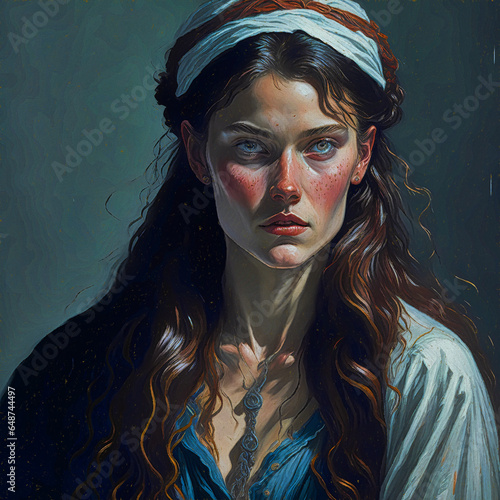 Sailing into History: The Viking Sailor Girl's Timeless Charm