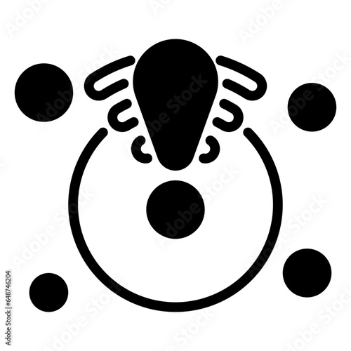 disconnect icon, glyph icon style
