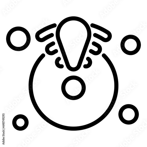 disconnect icon, line icon style