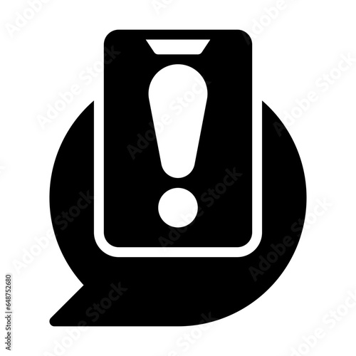 Video call disconnect icon, glyph icon style