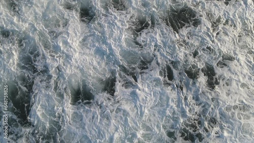 water flowing into the water