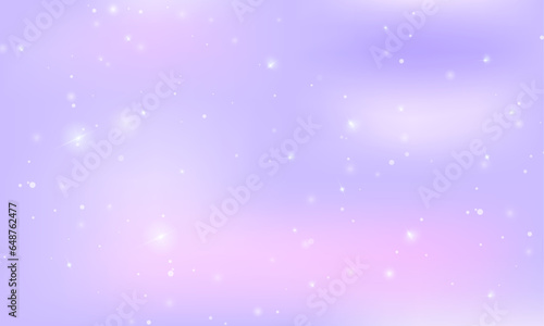 Vector elegant purple sparkle bokeh light background design