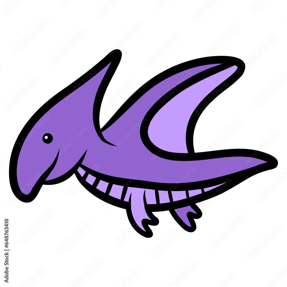 Fototapeta premium pteranodon bird illustration