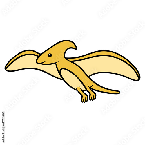illustration of a pteranodon bird