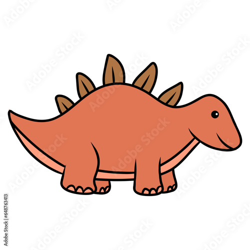 stegosaurus animal cartoon