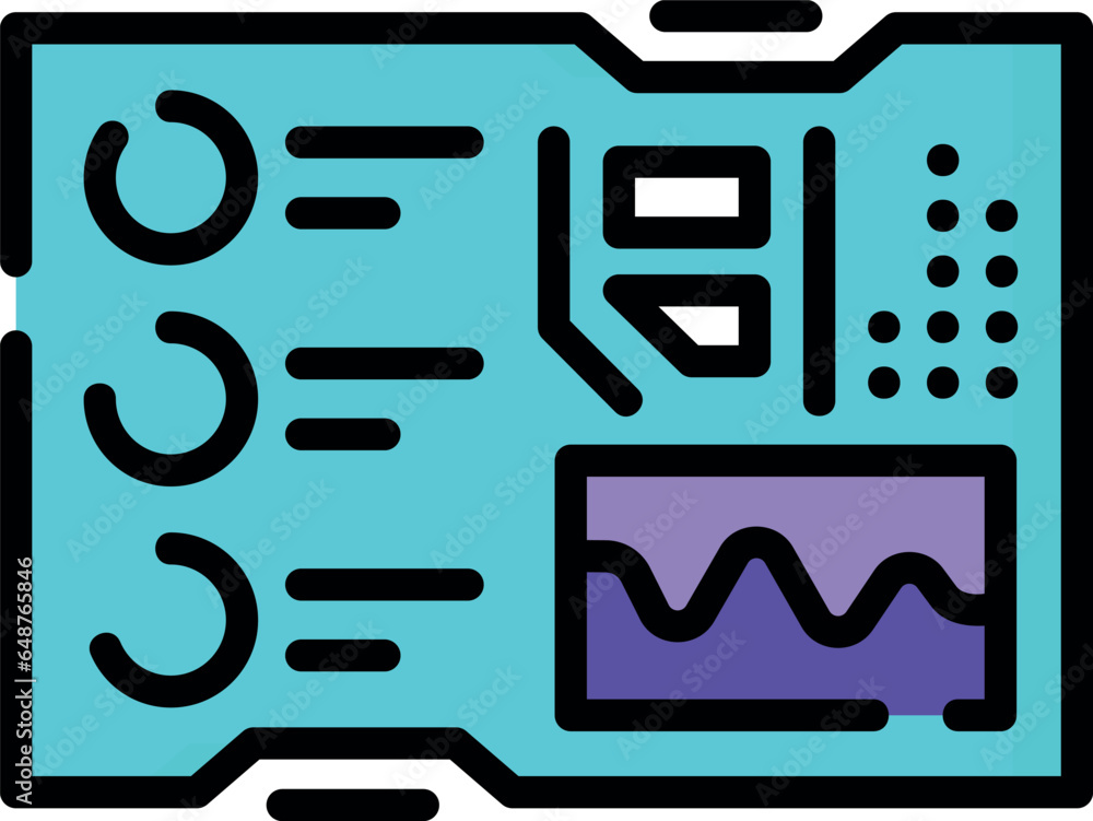 Screen icon, Display symbol, Monitor illustration, Screen emblem ...