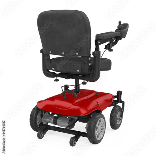 Electric Wheelchair Isolated