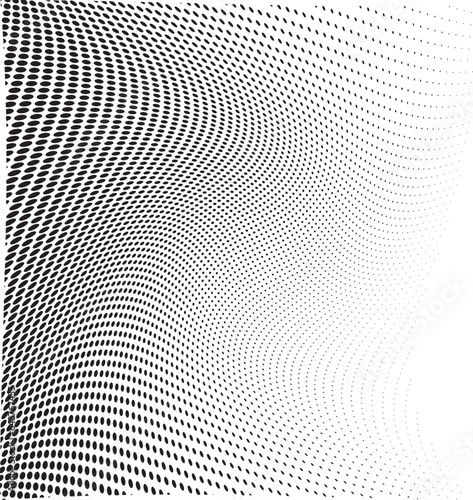 Free vector circular halftone dots vector background
White background with black round halftone design
