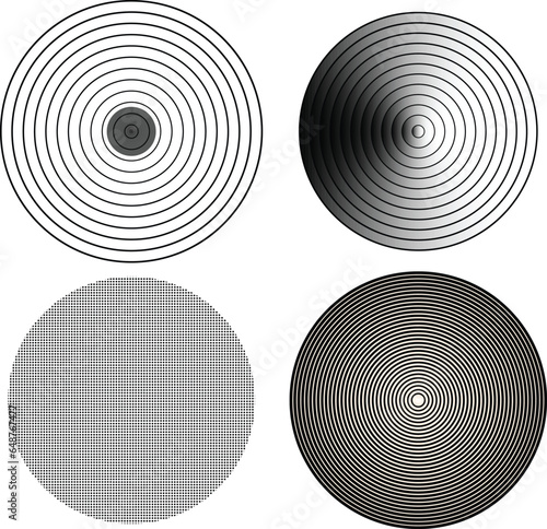 Free vector circular halftone dots vector background
White background with black round halftone design
