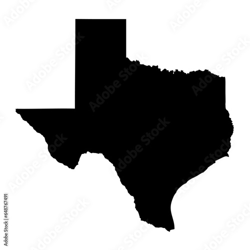  Texas blank map transparent png
