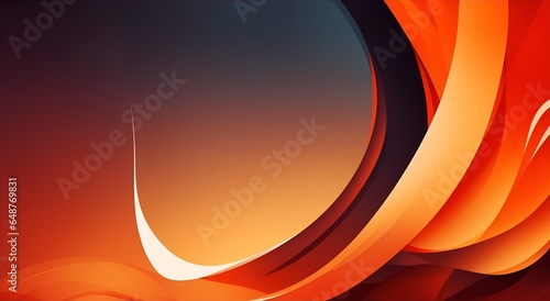 Abstract Colorfull Gradient Smooth Wave Motion Background