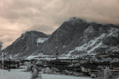 Mountains in Zillertal - Austria , Infrared photography  © Scholz Fotografie 