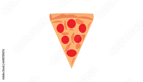 pizza isolated on white background