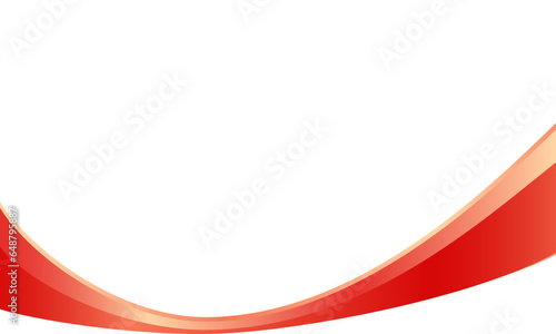 Vector red wave abstract background vector