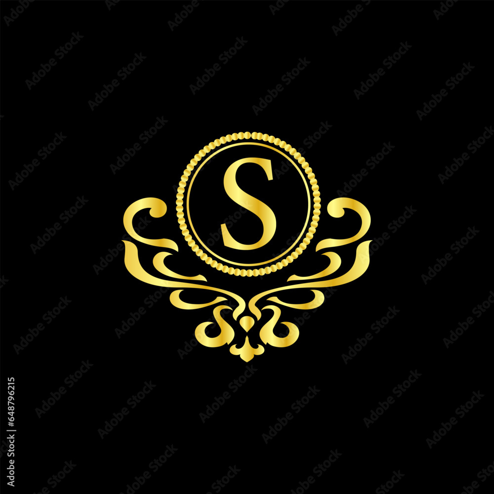 s vector design luxury logo template s vector design luxury logo template
