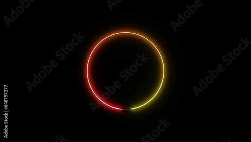 rectangular frame with shining effects on dark- brown background. Glowing backdrop linear