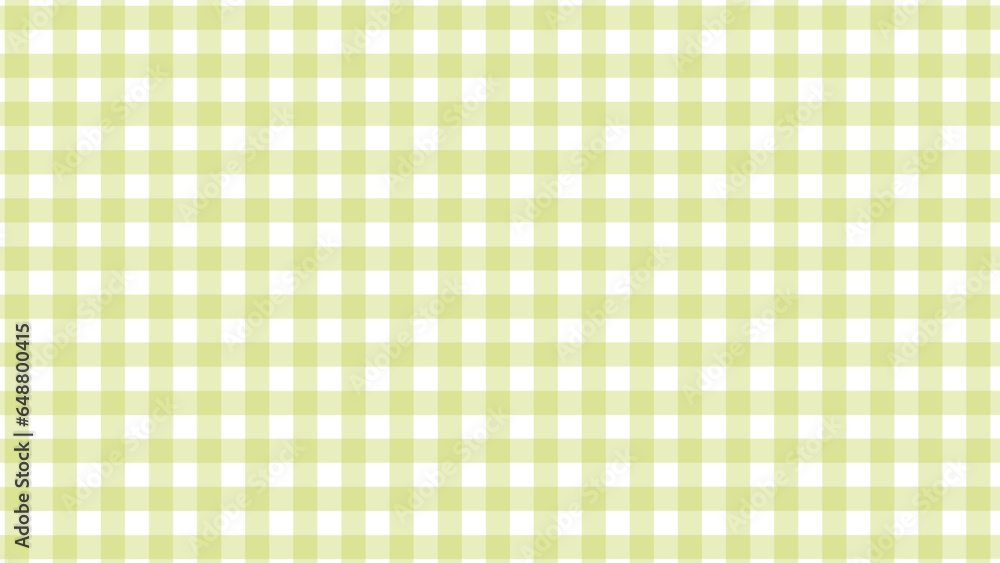 Green plaid fabric texture as a background Green plaid fabric texture as a background