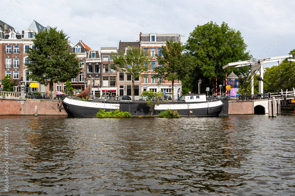 Les canaux d'Amsterdam, Pays-Bas, Europe Les canaux d'Amsterdam, Pays-Bas, Europe