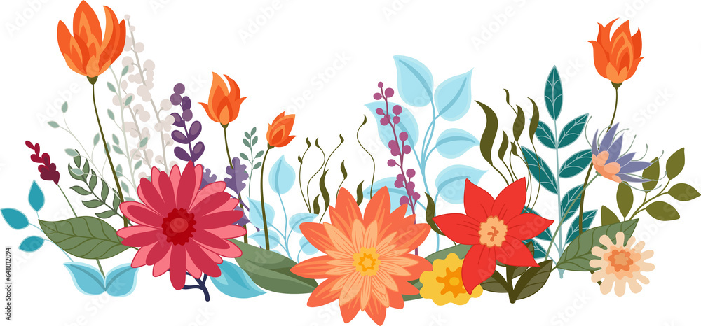 Wild Flower Floral Flowers Abstract Pattern Design Wild Flower Floral Flowers Abstract Pattern Design
