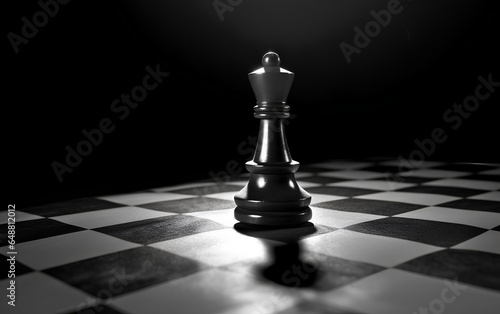 Chess board black and white wallpaper background