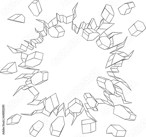 Wall Background Hole Breaki...