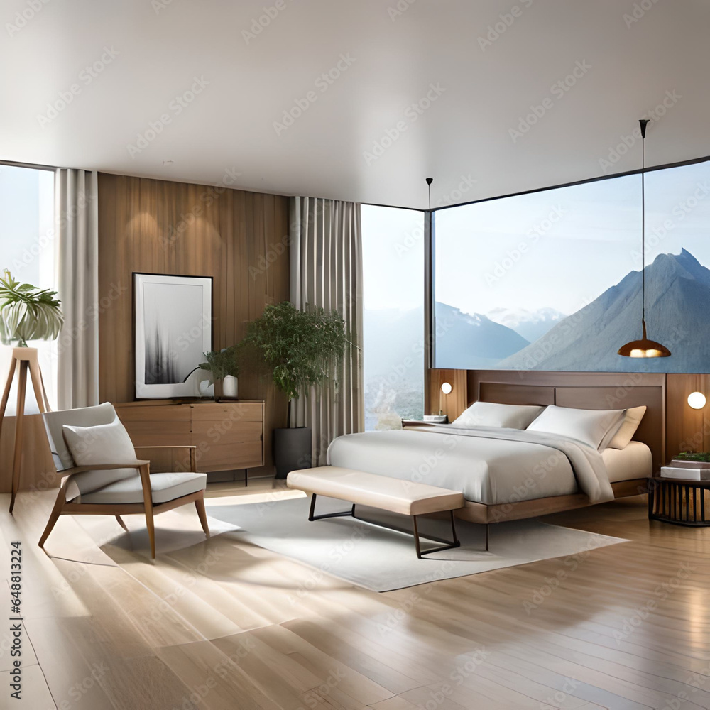 Fototapeta premium modern living room