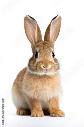 A rabbit isolated on a white background © Venka