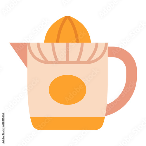 Orange squeezer Icon