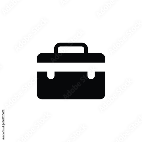 briefcase icon for money and documents for business economic office and for web icon
