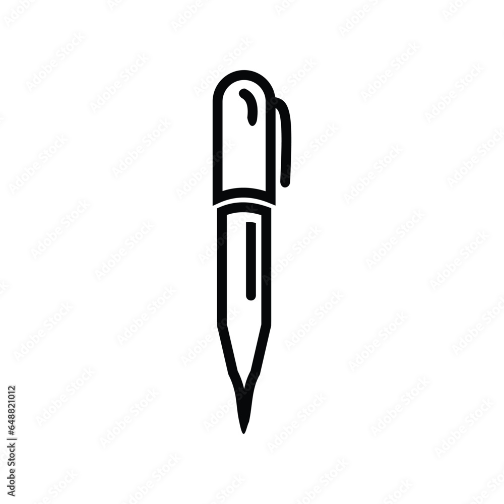 business office ballpoint pen icon business office ballpoint pen icon
