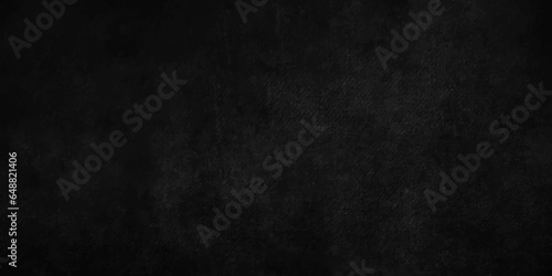 Black stone concrete grunge texture and backdrop background anthracite panorama. grunge and scratched old wall texture cement dirty gray with black background 