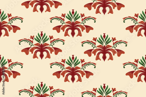 seamless digital floral motif patterns, woven, embroidered, ikat, batik and others 