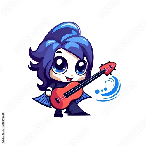 Cute Chibi Animal Cartoon Illustration