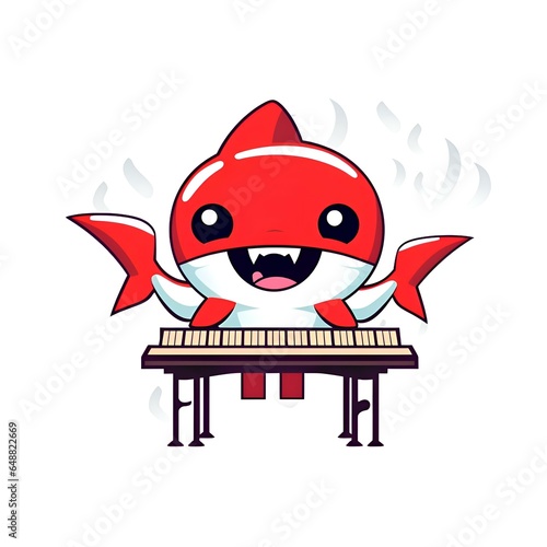 Cute Chibi Animal Cartoon Illustration