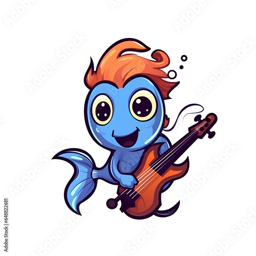 Cute Chibi Animal Cartoon Illustration