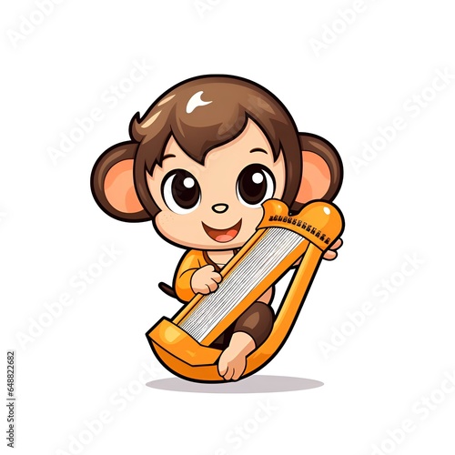 Cute Chibi Animal Cartoon Illustration