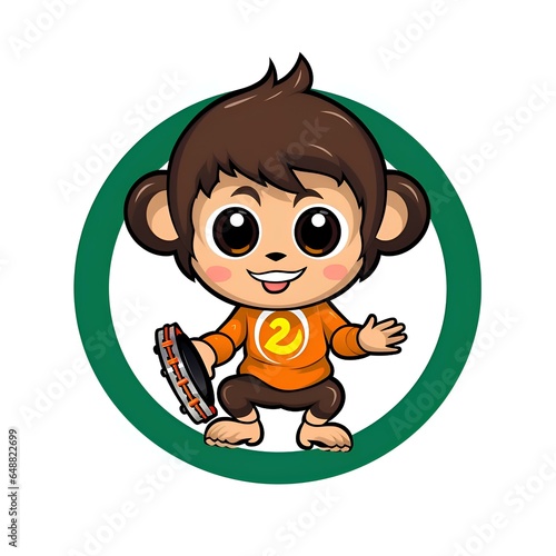 Cute Chibi Animal Cartoon Illustration