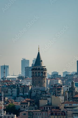 view of the galata tower