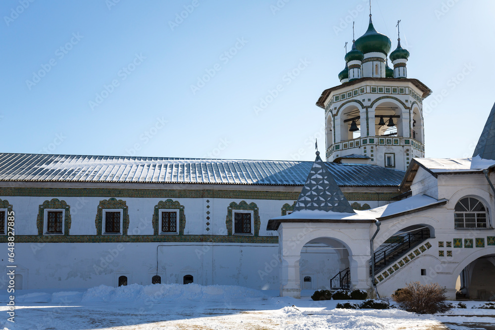 The Vyazhishchi Convent of Saint Nicholas in the village of Vyazhishchi, Novgorod the Great, Russia