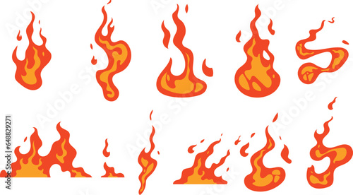 Fire vector illustration