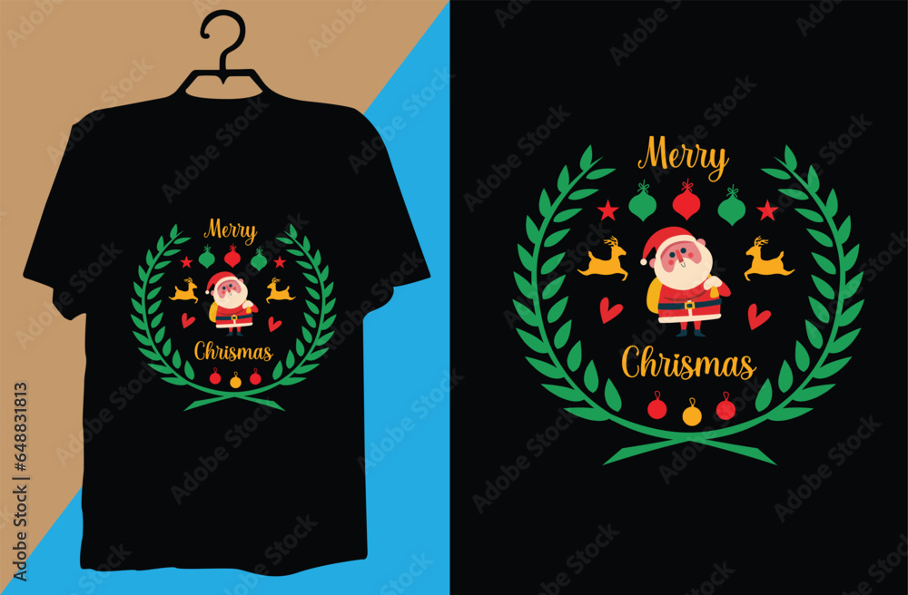 Christmas T-shirt design