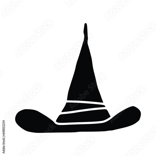 Witches Hat Silhouette