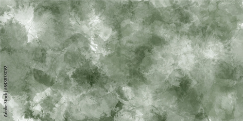Watercolor Background. Template and texture for graphics. Green and mint colors. 